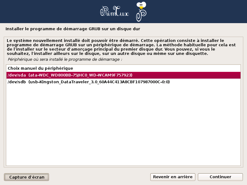 Fichier:Primtux2-install-09 grub installer choose bootdev.png